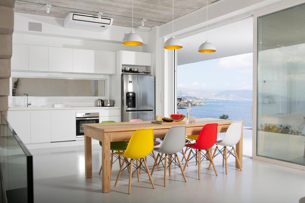 Kuro Beach House - Oceanfront Luxury & 25M Pool Achlia Buitenkant foto